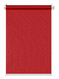 Рулонная штора FixLine EFFECT 80 см, красный