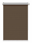 Рулонная штора THERMO Black-Out 80 см, т. коричневый