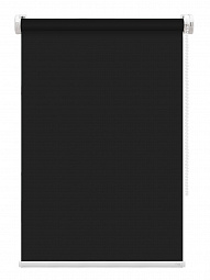 Рулонная штора FixLine BASIC 80 см, черный
