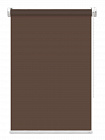 Рулонная штора FixLine BASIC 90 см темно-коричневый