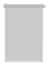 Рулонная штора FixLine BASIC 90 см, серый