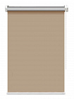 Рулонная штора THERMO Black-Out 60 см, св. коричневый