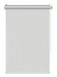 Рулонная штора FixLine EFFECT 90 см, св.серый