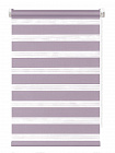 Рулонная штора зебра FixLine BASE 60 см, лиловый