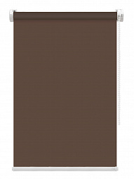 Рулонная штора FixLine BASIC 80 см темно-коричневый