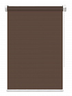 Рулонная штора FixLine BASIC 65 см темно-коричневый