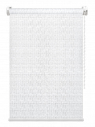 Рулонная штора FixLine TWIST 65 см, белый
